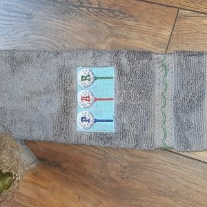 Golf/Workout/Gym embroidered towel
